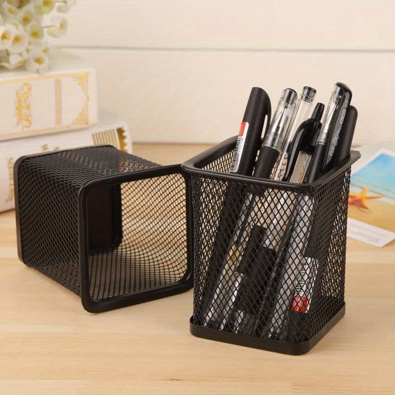 Stationery Office Supply Store - Grid pen holder with large capacity