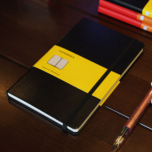 Notebook Dotted A5 - Cổ điển văn phòng trường bìa