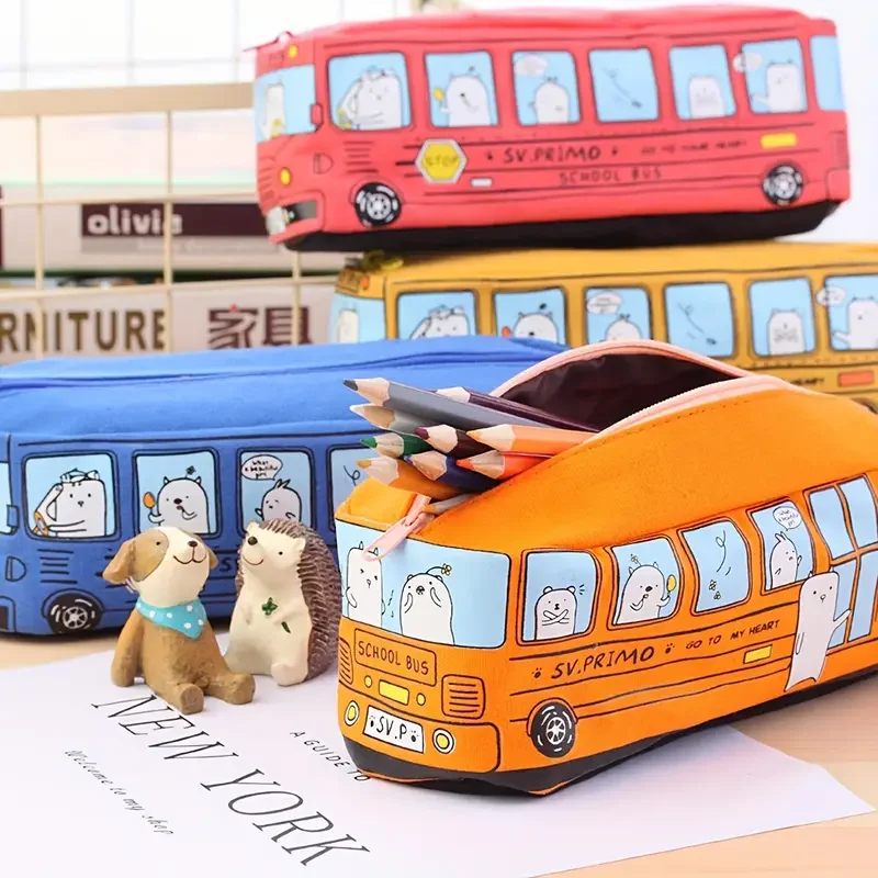 Stationery Office And School Supply Stores - 1pc Creative Large Capacity Canvas School