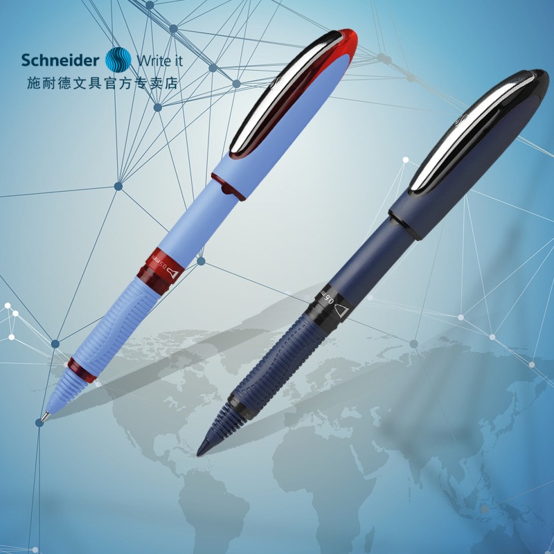 Gel Ink Pen Set - Schneider One Business Rollerball Pen, 0.3/0.5/0.6/1.0