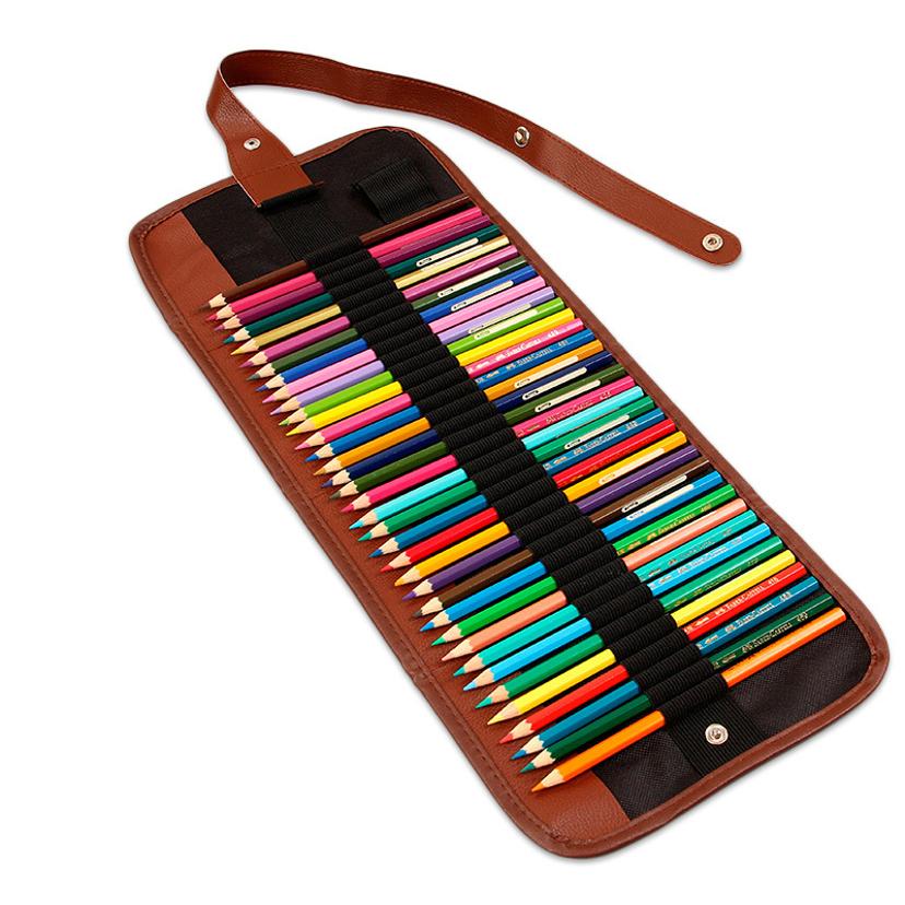 Pen Pouch Roll - 1 Pcs 36/48 Holes Wrap Roll