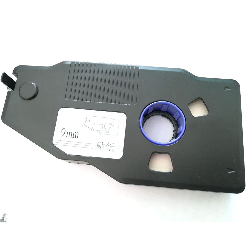 Label Printer Tape - Label Tapes Cassette 9mm white For
