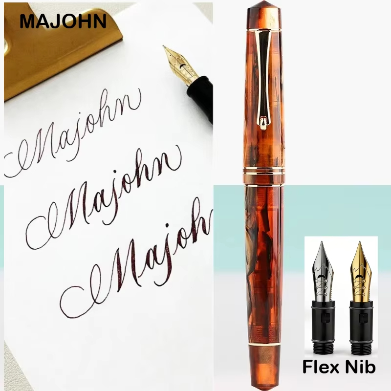 Stationery Supplies Business - Majohn M800 Resin Fountain Pen No.6