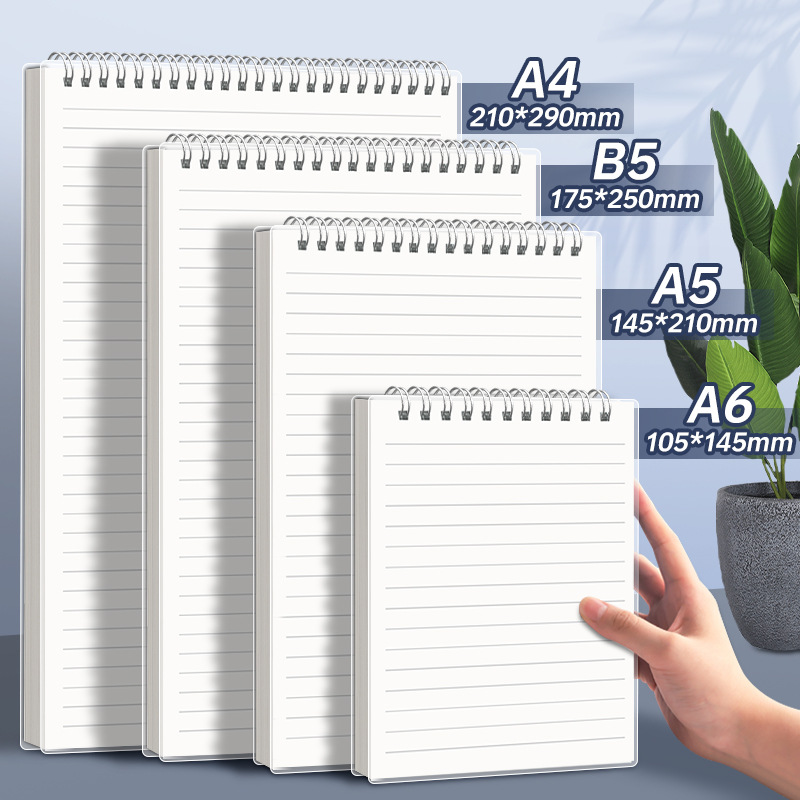 Notebook Dotted A5 - A4 A5 B5 Spiral book coil