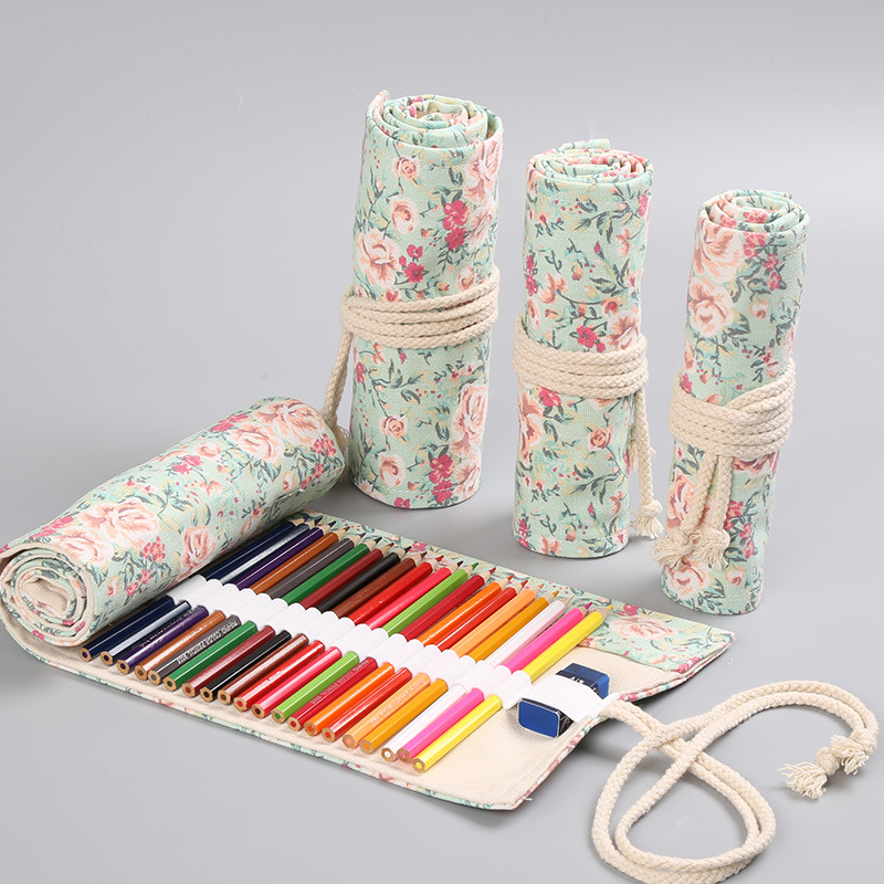 12/24/36/48/72 Holes Floral Ca - đánh giá và giá Pen Pouch Roll