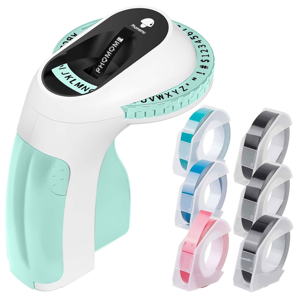 E975 Embossed Label Printer, 3 - đánh giá và giá Label Printer Tape