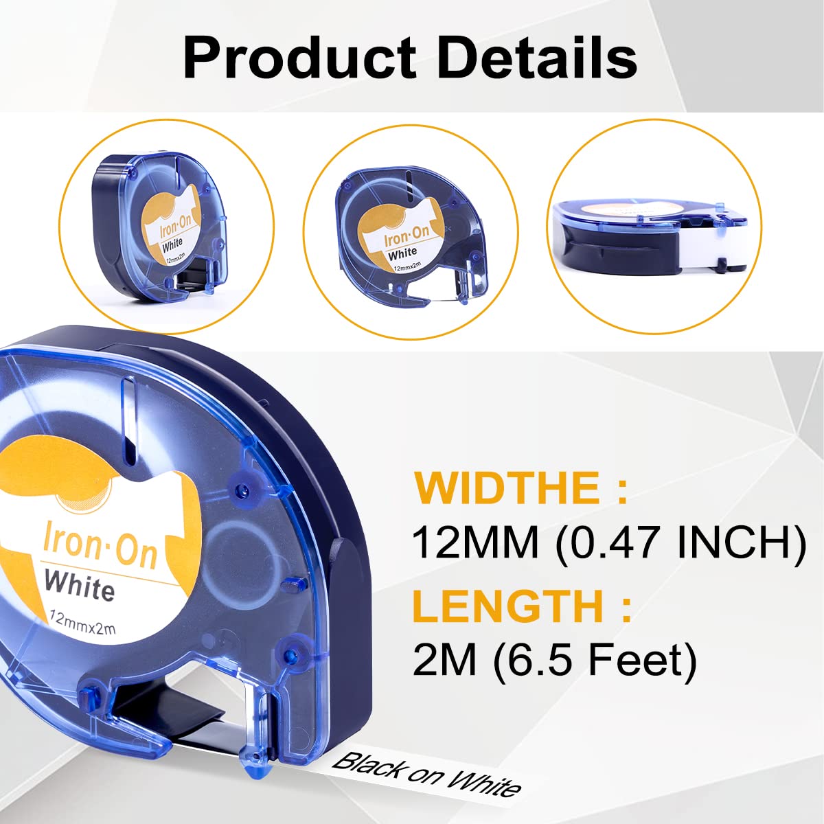 5Pk Compatible Dymo LetraTag I - đánh giá và giá Label Printer Tape