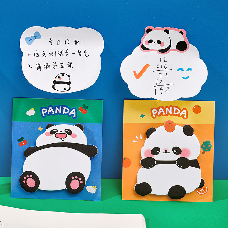 4 Pcs/lot Chubby Panda Cartoon - đánh giá và giá Office Stationery Supply List