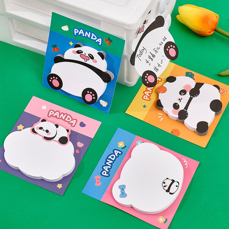 4 Pcs/lot Chubby Panda Cartoon - đánh giá và giá Office Stationery Supply List