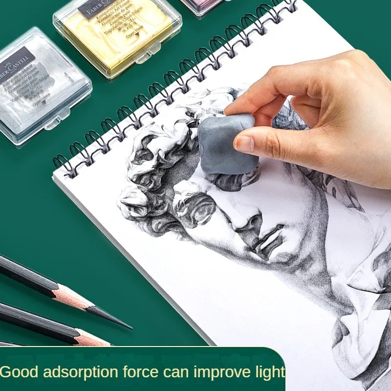 Faber-Castell Kneaded Soft Pla - đánh giá và giá Rubber Eraser Kneaded
