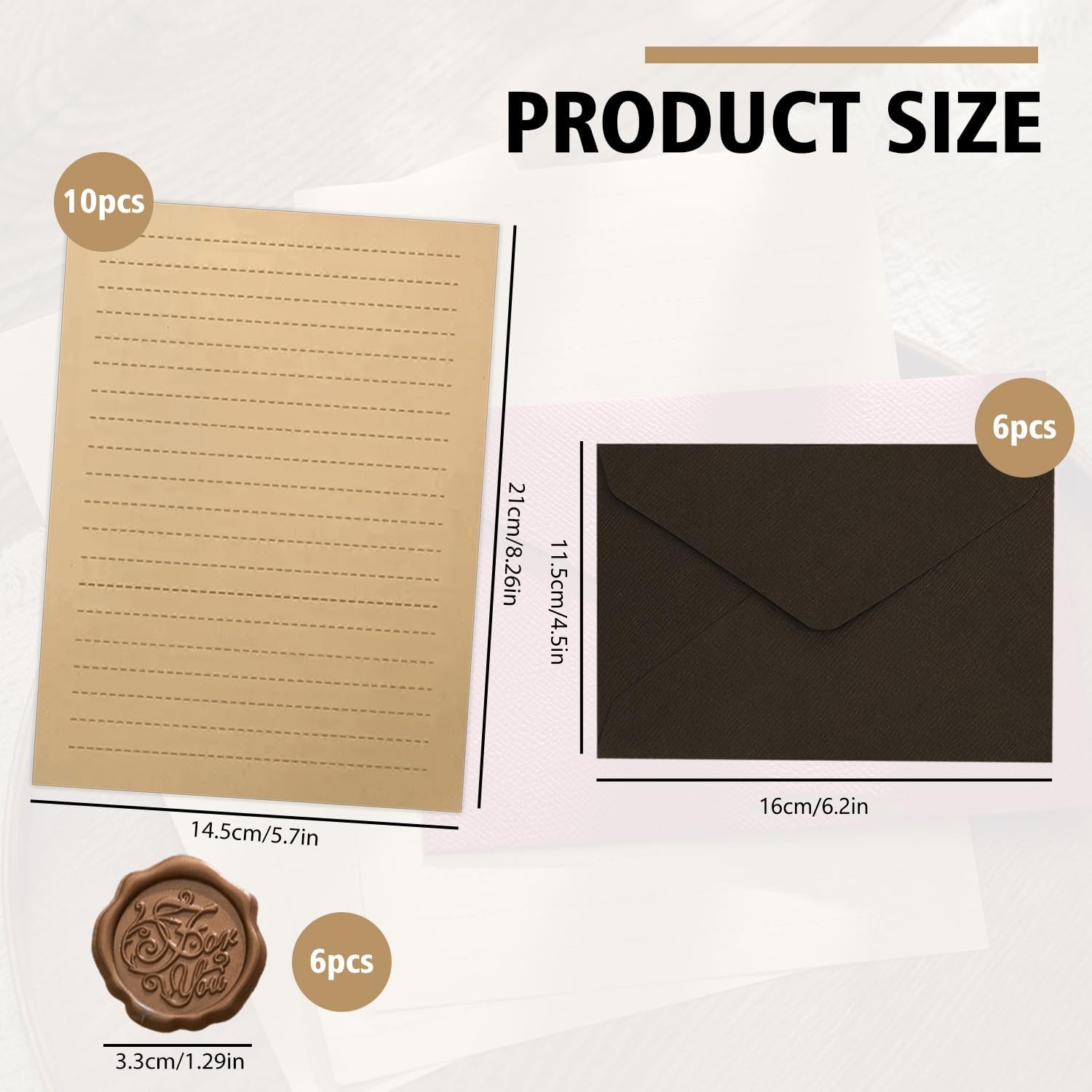 22Pcs Vintage Writing Paper Se - đánh giá và giá Letter Envelope Kraft