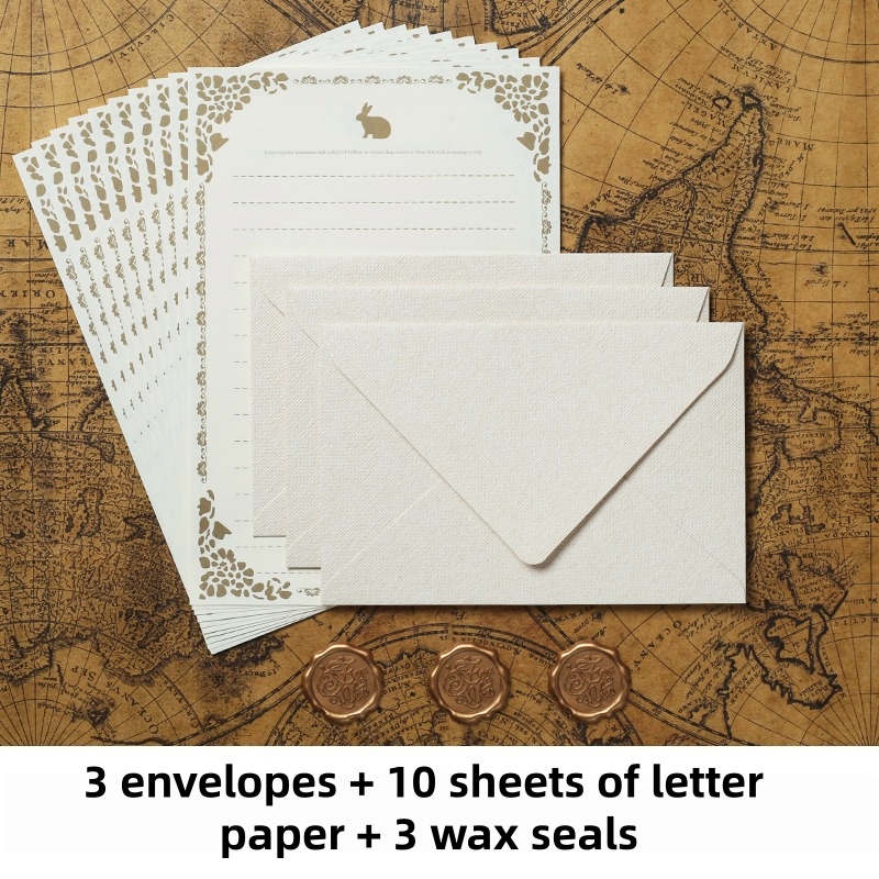 16PCS Vintage Linen Envelopes  - đánh giá và giá Letter Envelope Kraft
