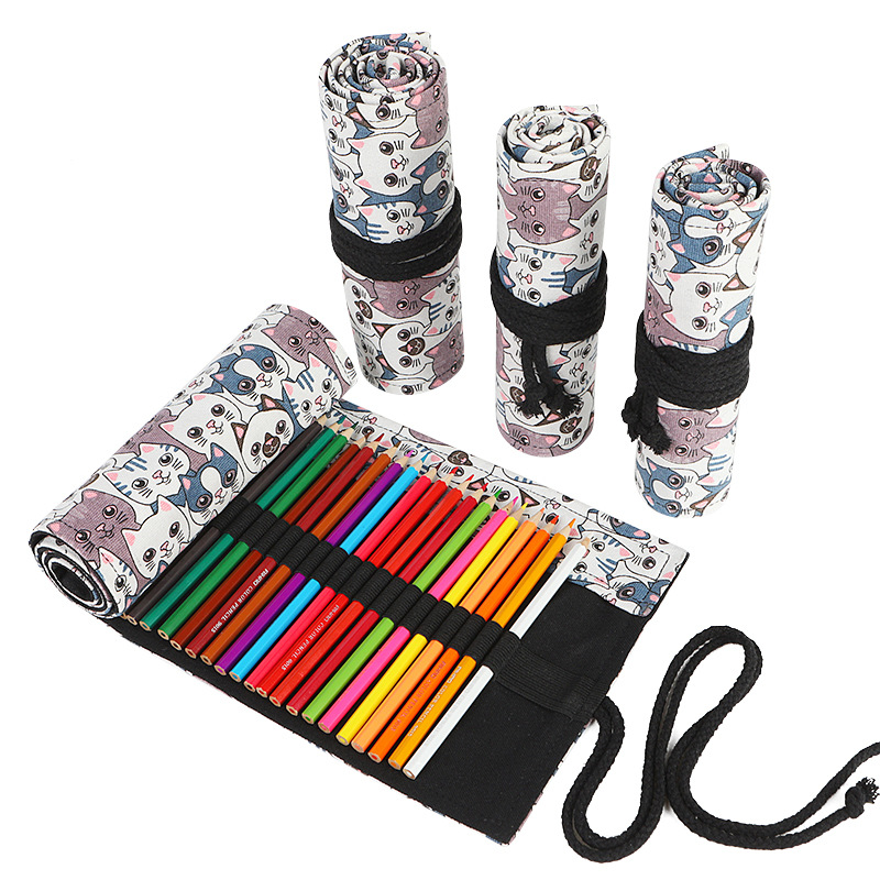72 Slots School Pencil Case Ro - đánh giá và giá Pen Pouch Roll