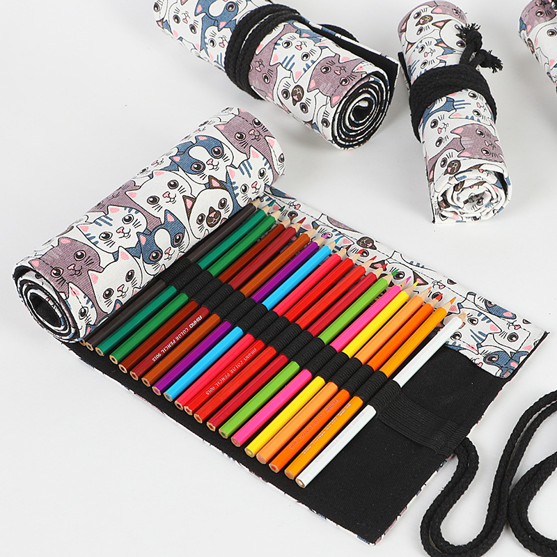 72 Slots School Pencil Case Ro - đánh giá và giá Pen Pouch Roll