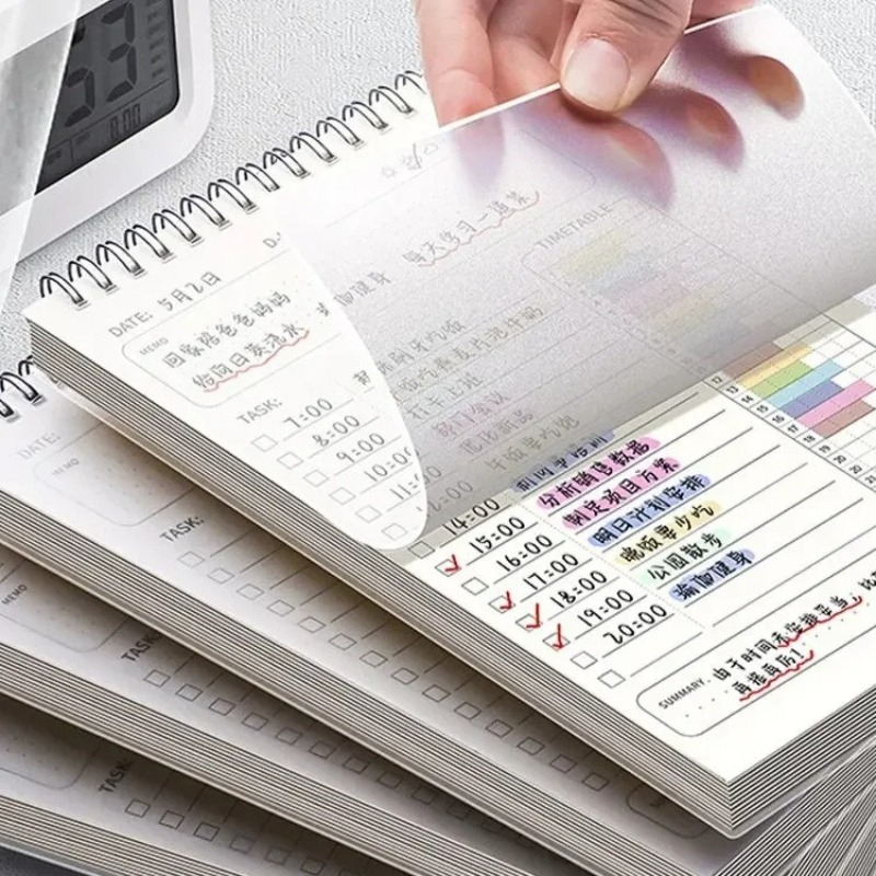 2PCS Planner Agenda Spiral A5  - đánh giá và giá Office Stationery Supply List