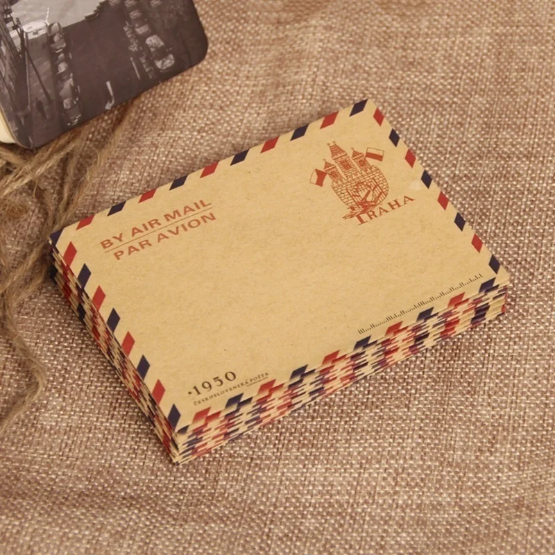 10pcs 9.7*7.5cm  Retro Popular - đánh giá và giá Letter Envelope Kraft