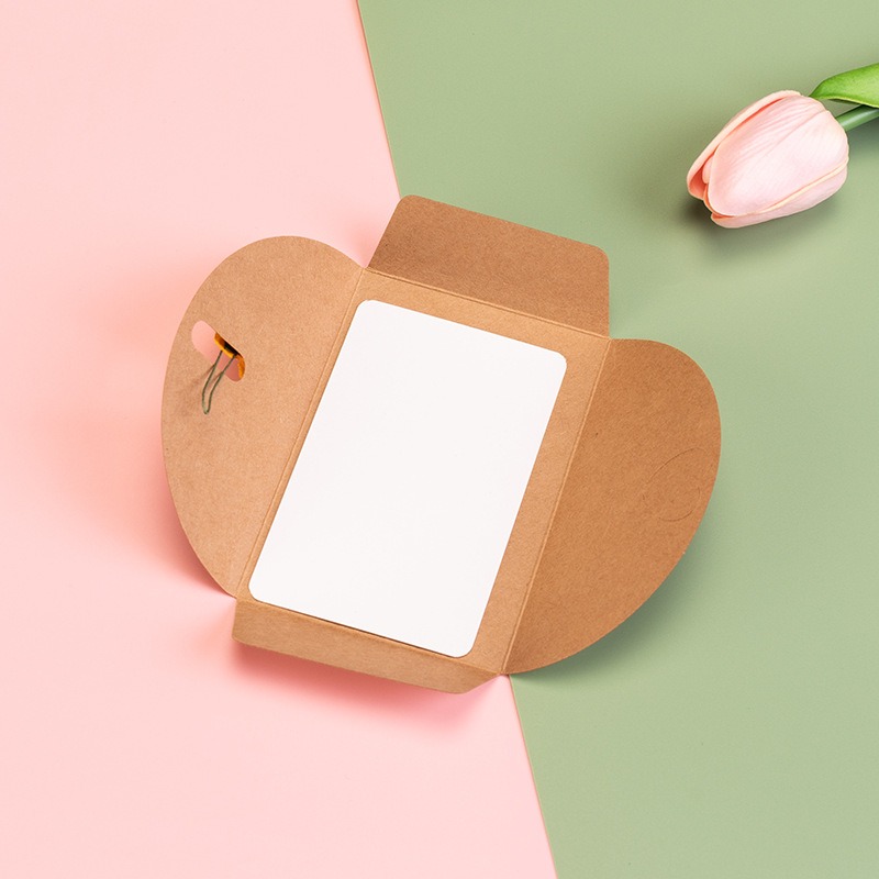 10Pcs Gold Foil Heart Kraft Pa - đánh giá và giá Letter Envelope Kraft