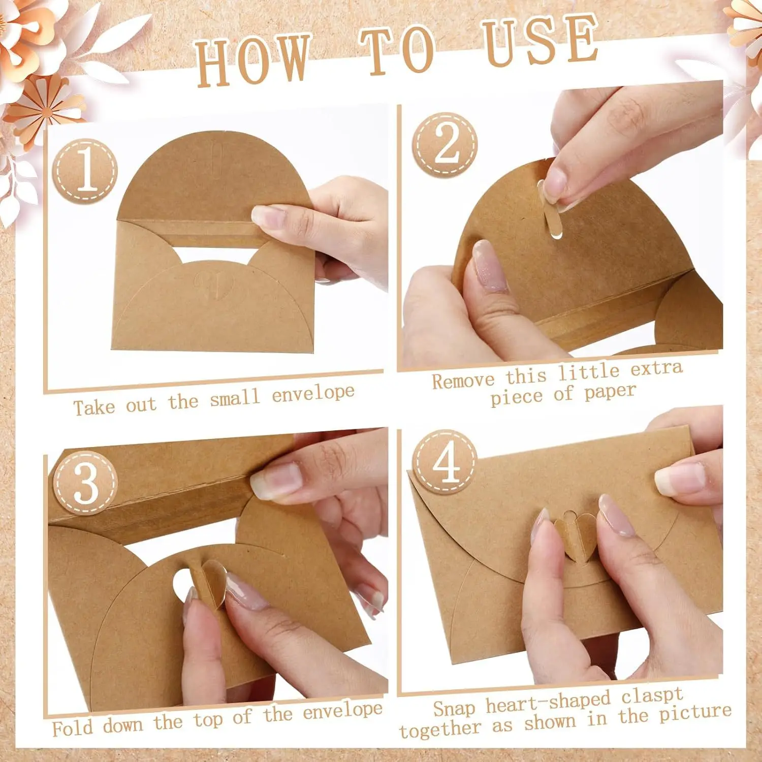 50pcs/lot 10.5X7cm Envelope Po - đánh giá và giá Letter Envelope Kraft
