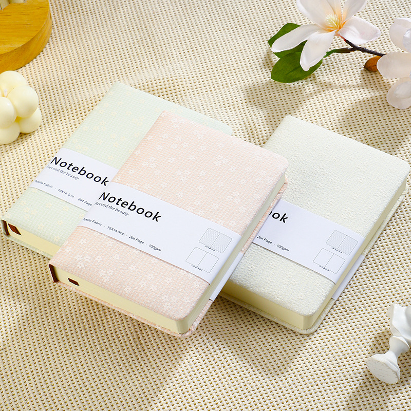 Portable A6 Small Cloth Notebo - đánh giá và giá Notebook Dotted A5