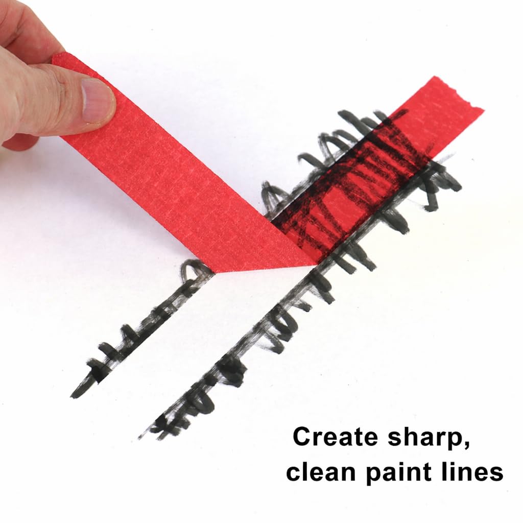 2rolls Red Painters Tape-Maski - đánh giá và giá Label Printer Tape