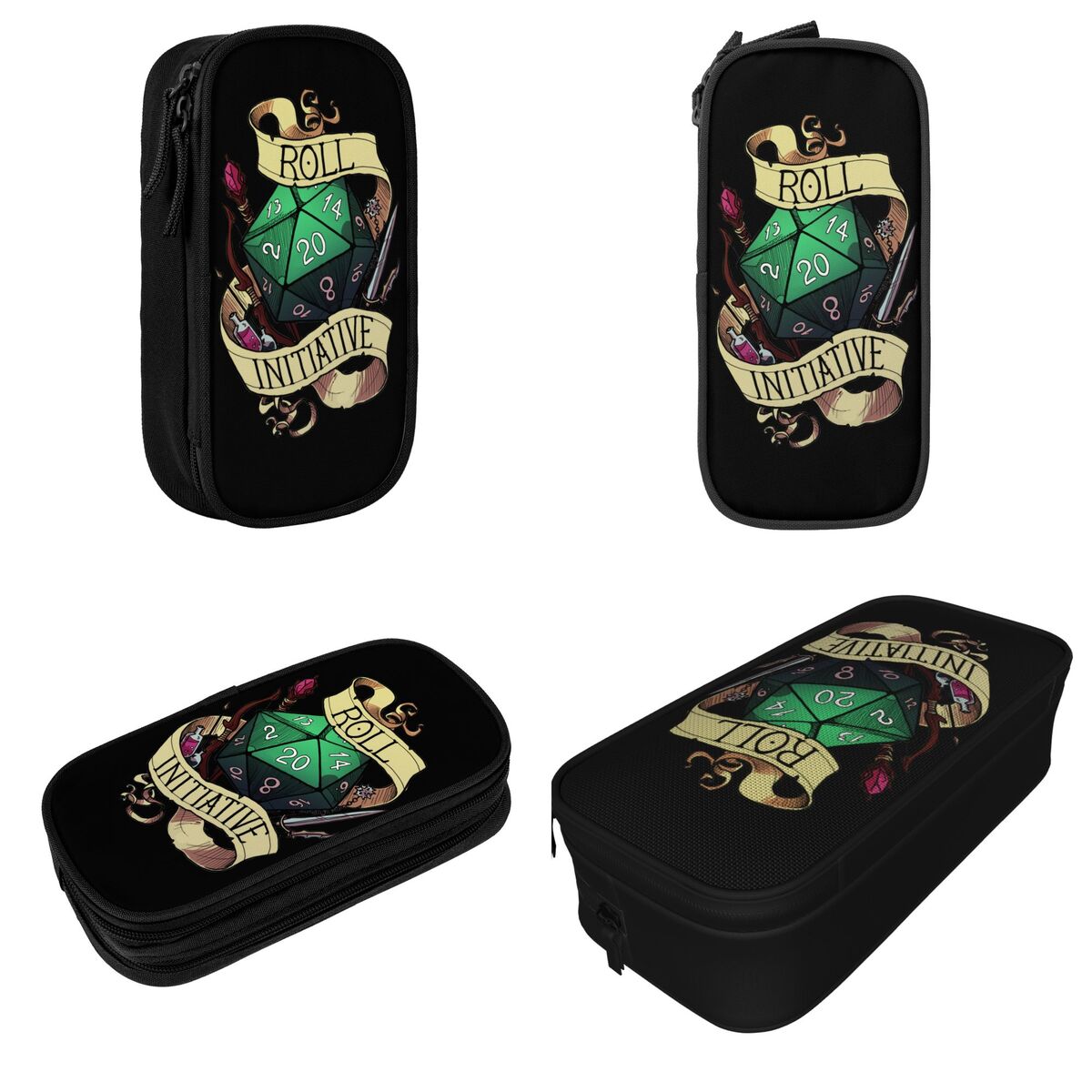 Roll Initiative Pencil Case Ne - đánh giá và giá Pen Pouch Roll