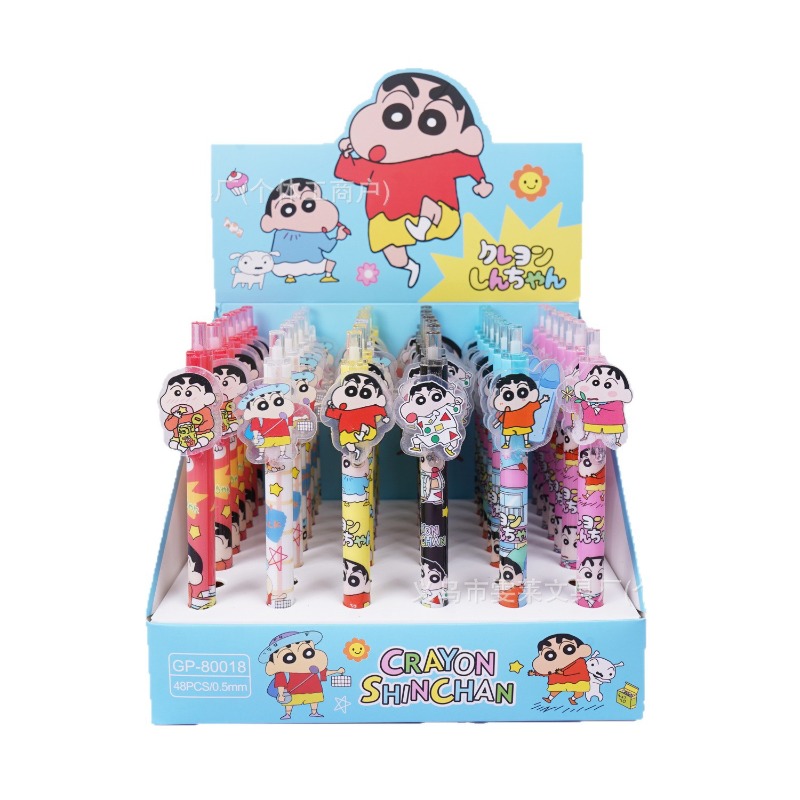 48pcs/box Crayon Shinchan Poin - đánh giá và giá Fountain Pen Ink