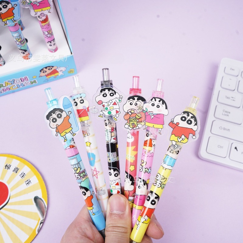 48pcs/box Crayon Shinchan Poin - đánh giá và giá Fountain Pen Ink