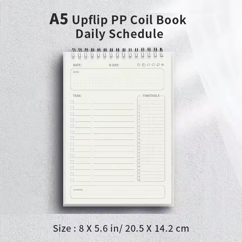 1pc Planner Agenda Spiral A5 N - đánh giá và giá Office Stationery Supply List