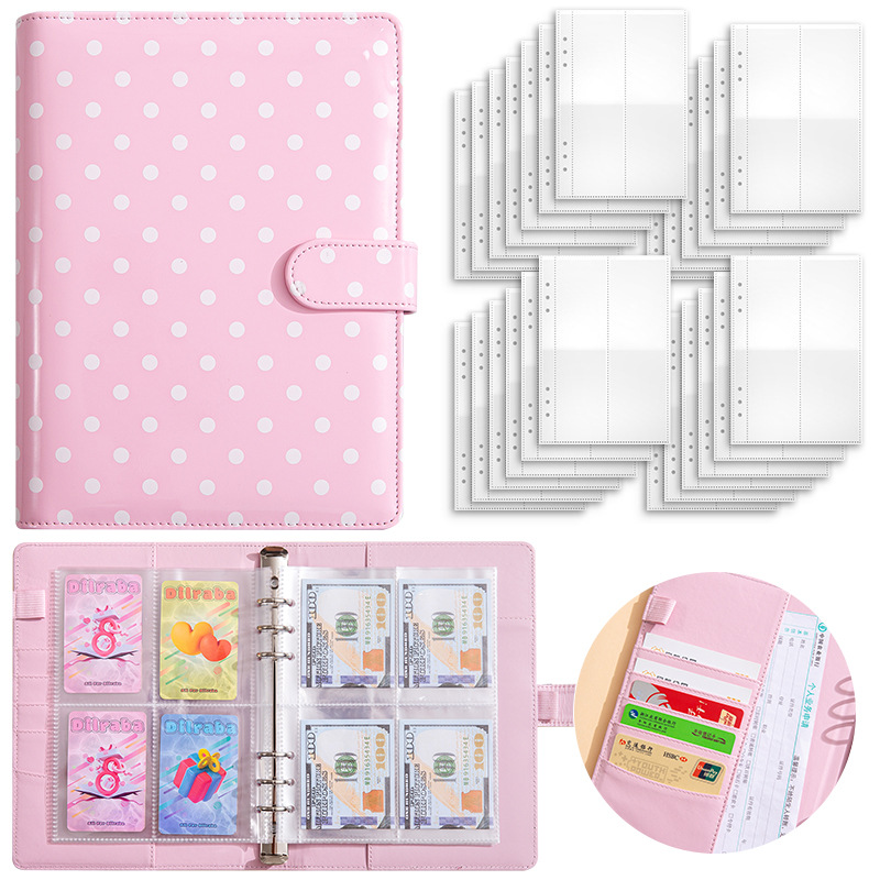 A5 Dotted Loose Leaf Budget No - đánh giá và giá Notebook Dotted A5