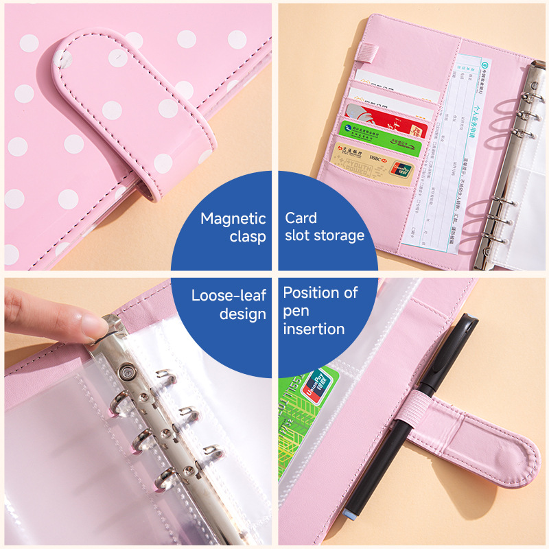 A5 Dotted Loose Leaf Budget No - đánh giá và giá Notebook Dotted A5