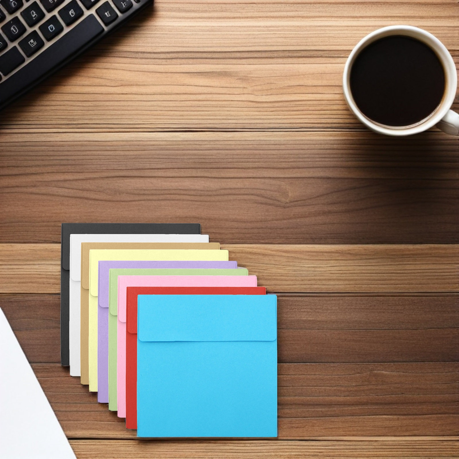 100Pcs Blank Kraft Envelopes 1 - đánh giá và giá Letter Envelope Kraft