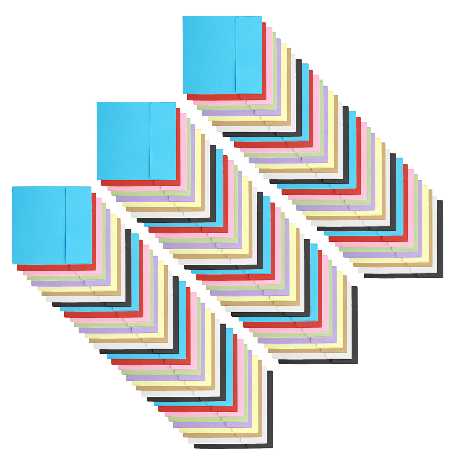 100Pcs Blank Kraft Envelopes 1 - đánh giá và giá Letter Envelope Kraft