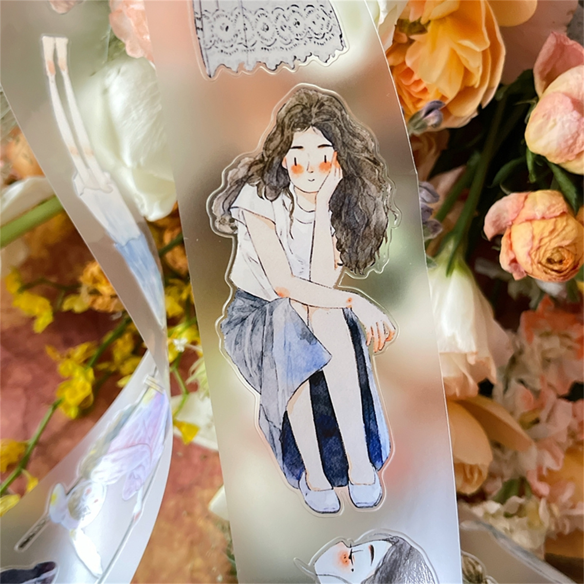 DingDing Studio Vintage Waitin - đánh giá và giá Washi Tape Set