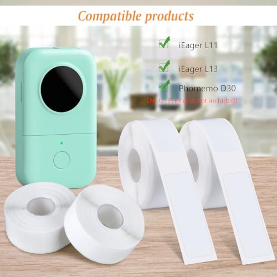 6 Rolls Label Maker Tapes for  - đánh giá và giá Label Printer Tape