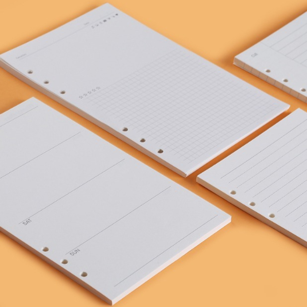 A5 A6 A7 Planner Refill Pages  - đánh giá và giá Notebook Dotted A5