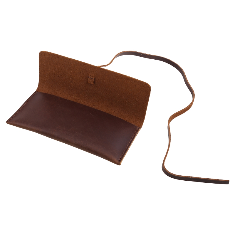 Ví Da Bò Handmade Da Bút Túi R - đánh giá và giá Pen Pouch Roll