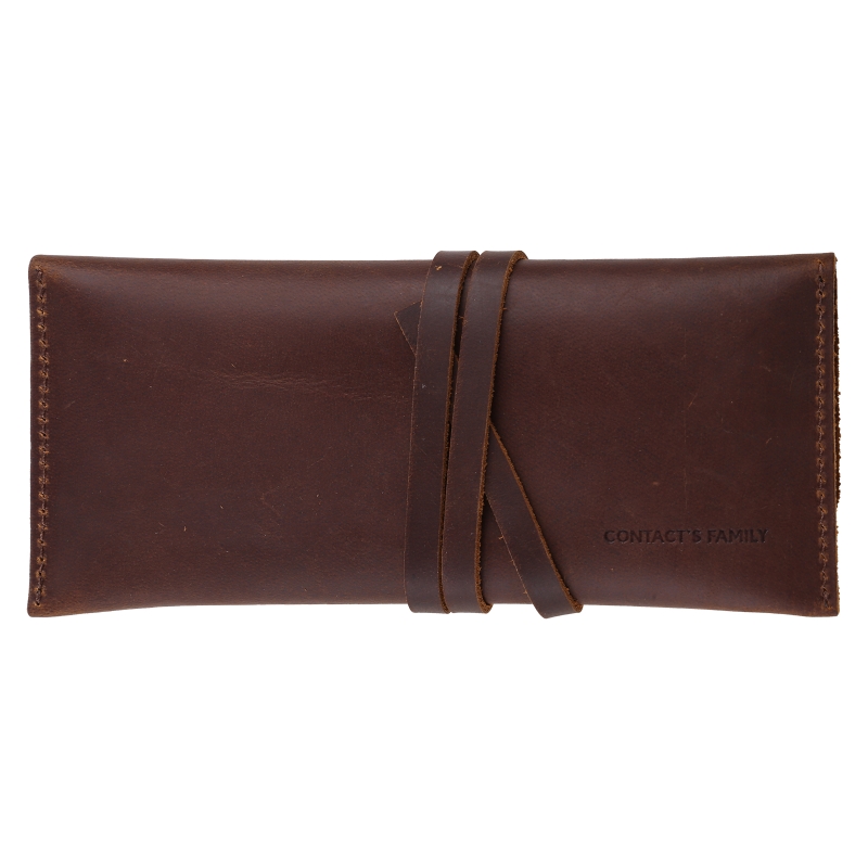 Ví Da Bò Handmade Da Bút Túi R - đánh giá và giá Pen Pouch Roll