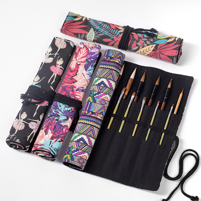 20 Lỗ Cuộn Chì Trường Viết Bàn - đánh giá và giá Pen Pouch Roll