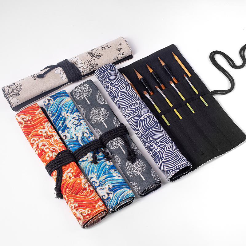 20 Lỗ Cuộn Chì Trường Viết Bàn - đánh giá và giá Pen Pouch Roll