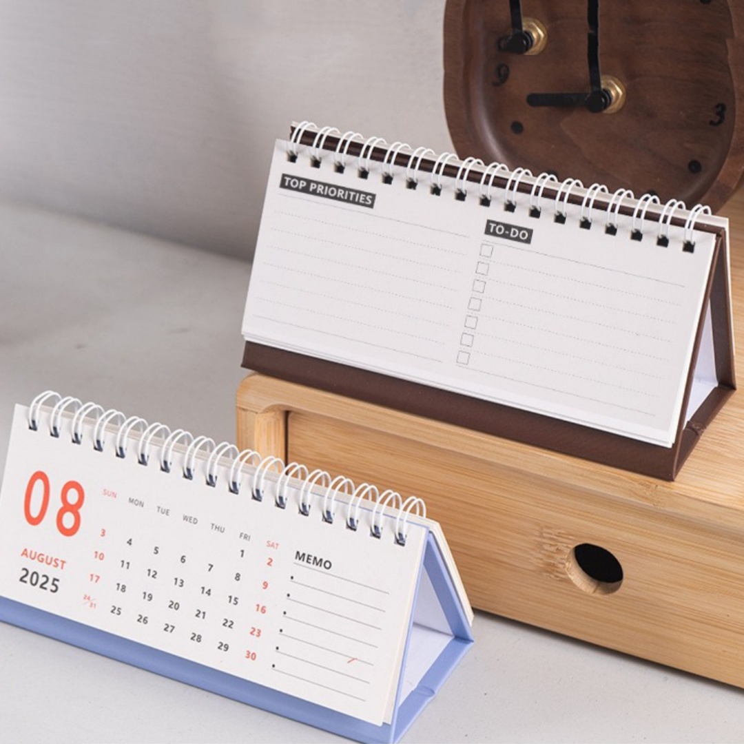Simple Desk Calendar 2025-2026 - đánh giá và giá Office Stationery Supply List