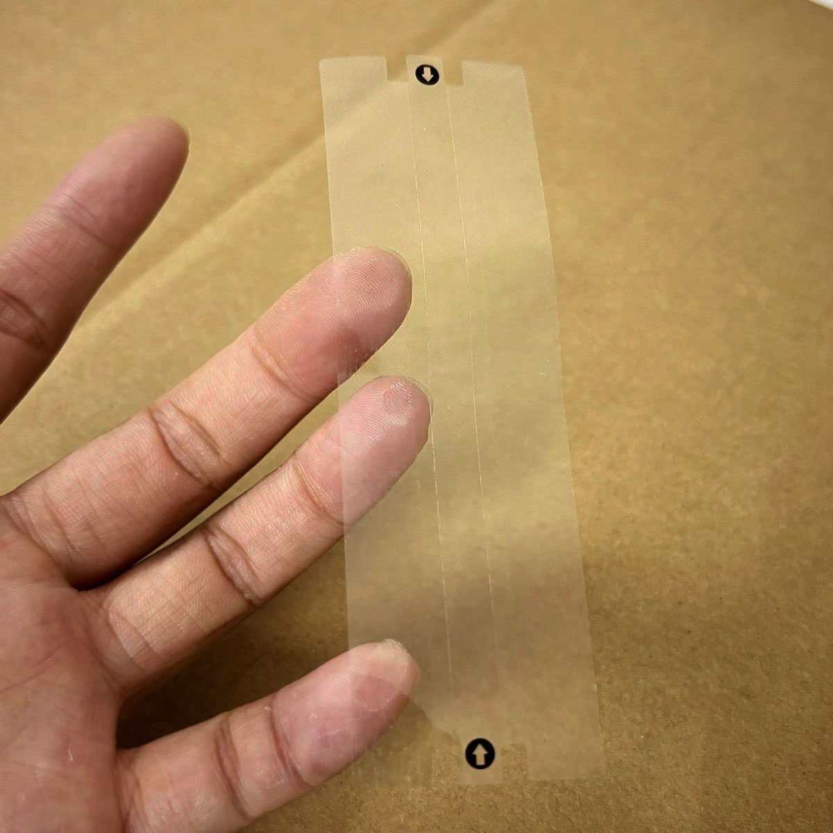 36/72pcs Transparent Adhesive  - đánh giá và giá Label Printer Tape