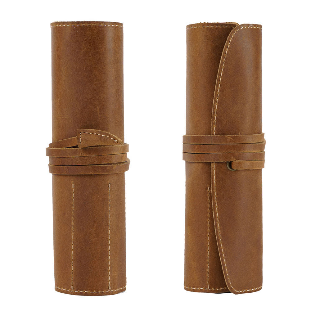 Vintage Handmade Pen Pouch Rol - đánh giá và giá Pen Pouch Roll