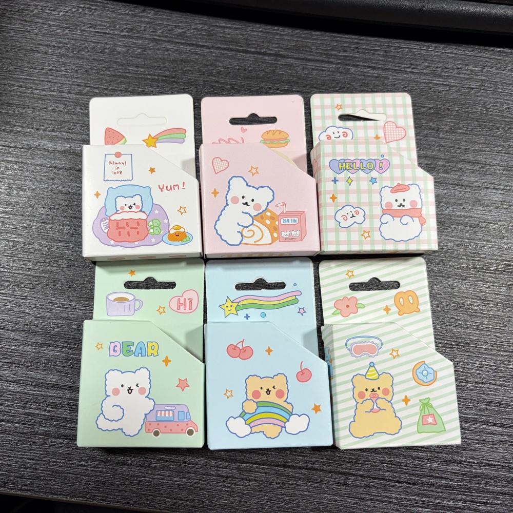 Cute Bear Washi Tape Set, 1/6/ - đánh giá và giá Washi Tape Set