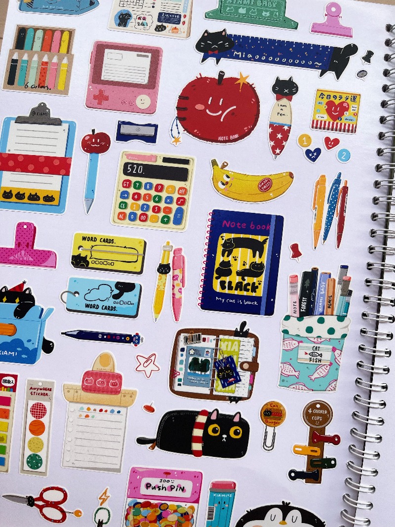 XIAMI Studio Small Stationery  - đánh giá và giá Washi Tape Set