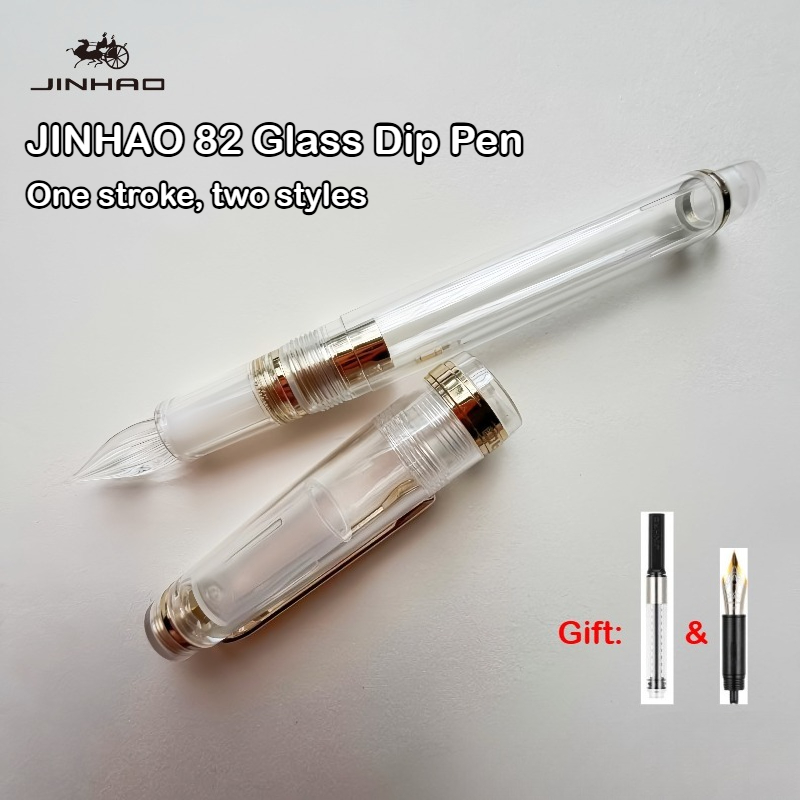 JINHAO 82 Glass Dip Pens One S - đánh giá và giá Fountain Pen Ink
