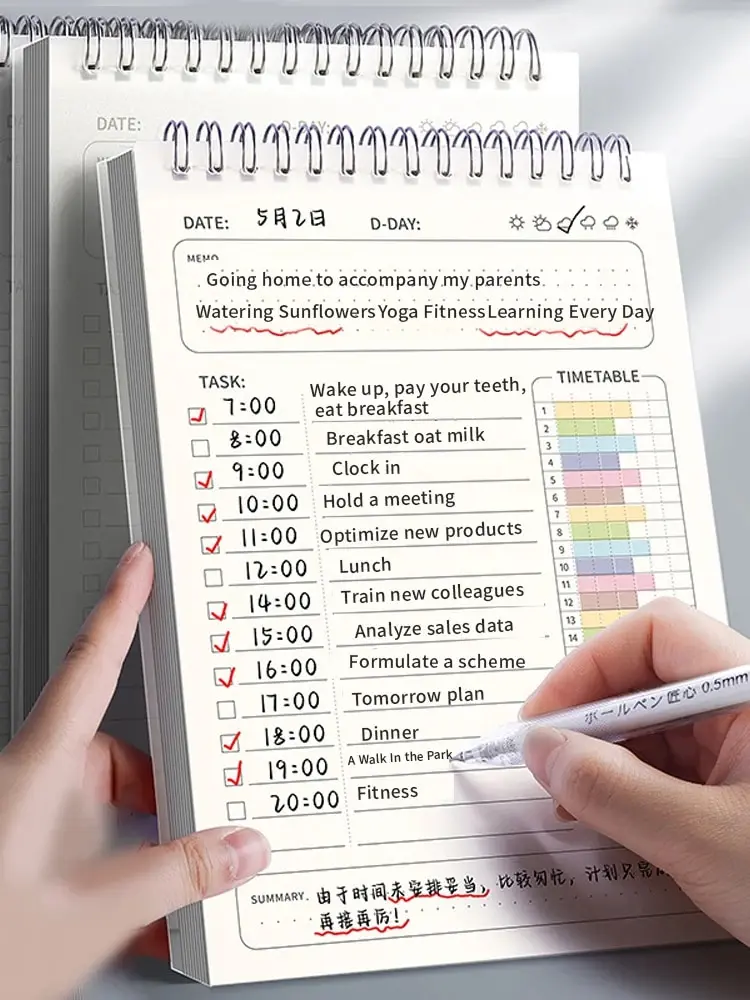 1pc Planner Agenda Spiral A5 N - đánh giá và giá Office Stationery Supply List