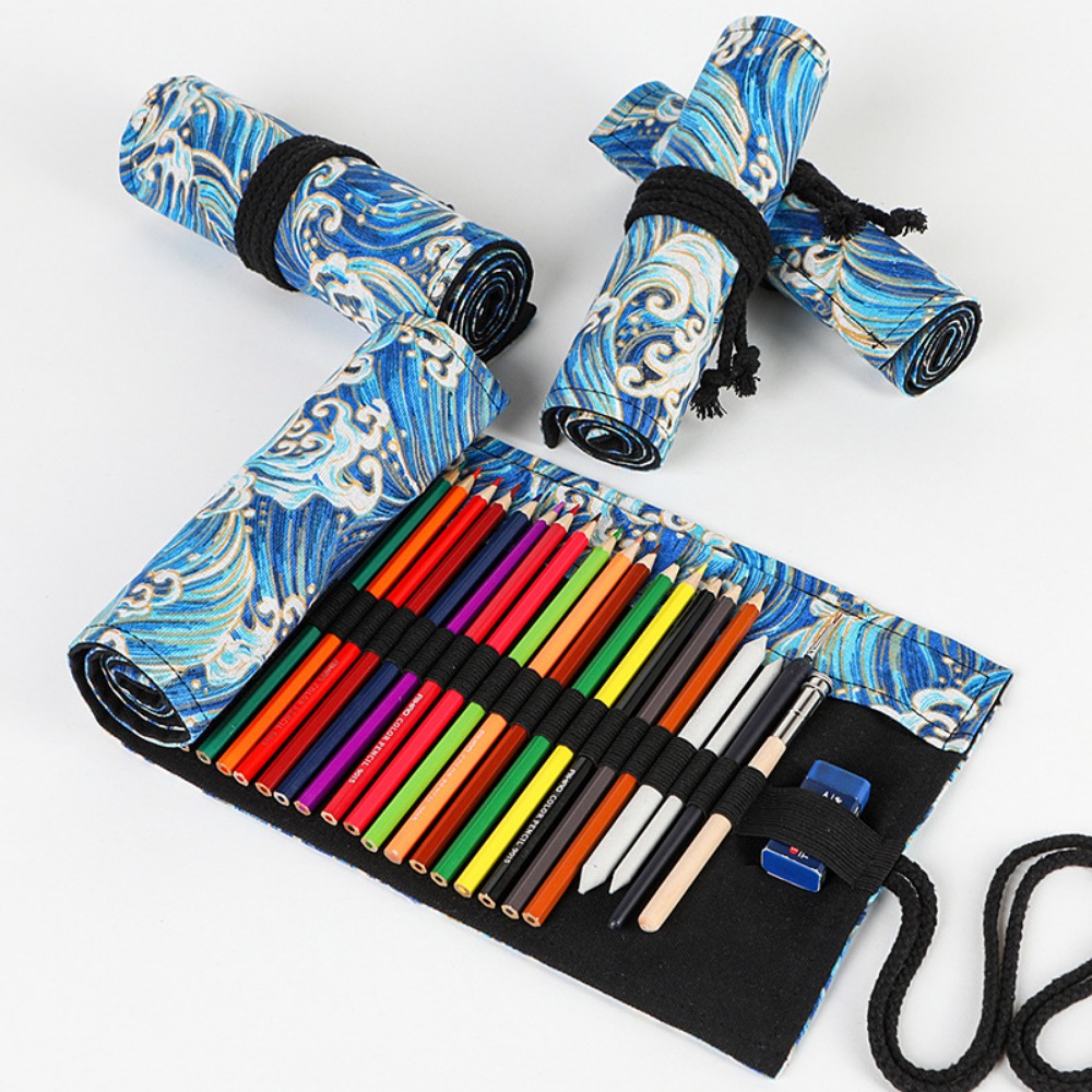 12/24/36/48/72 Holes School Su - đánh giá và giá Pen Pouch Roll