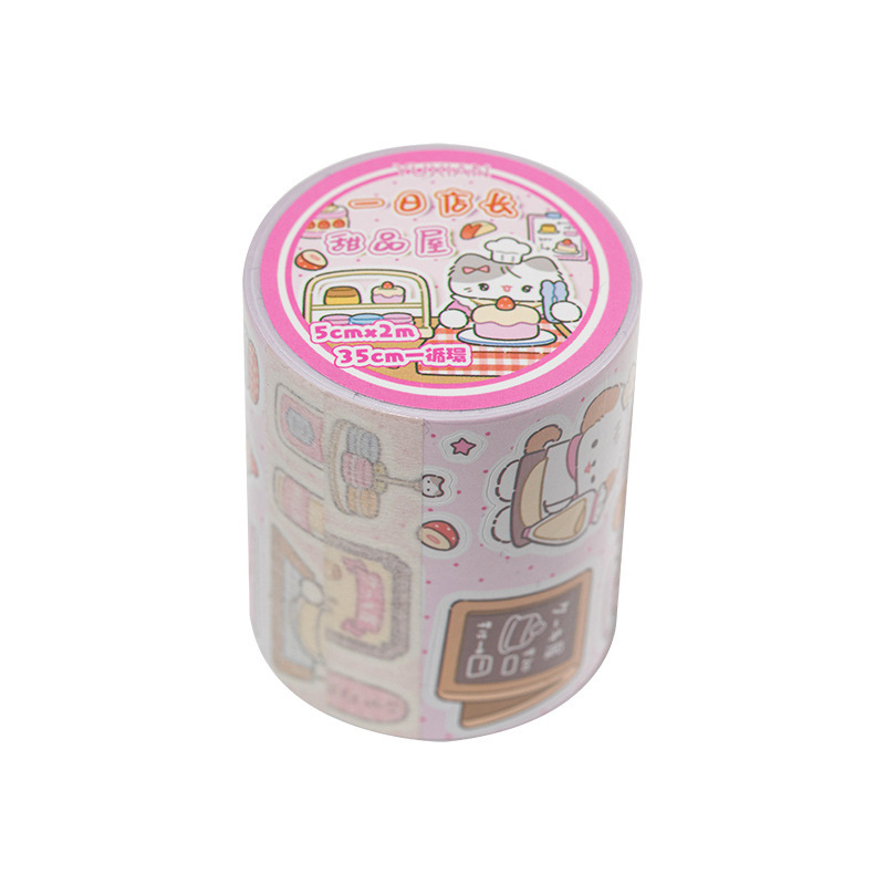 1 Roll Cute Cartoon Washi Tape - đánh giá và giá Washi Tape Set