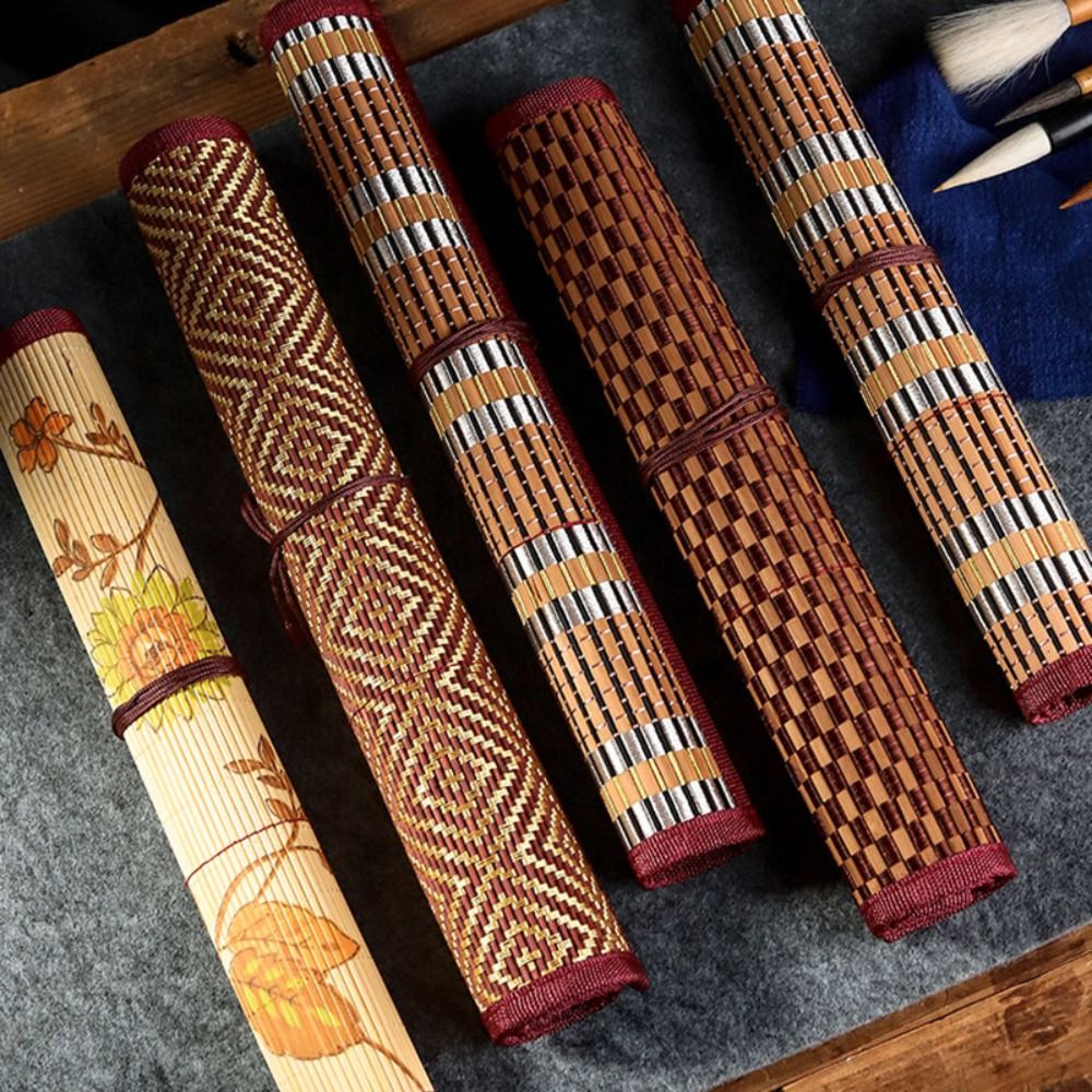 High Quality Bamboo Painting B - đánh giá và giá Pen Pouch Roll