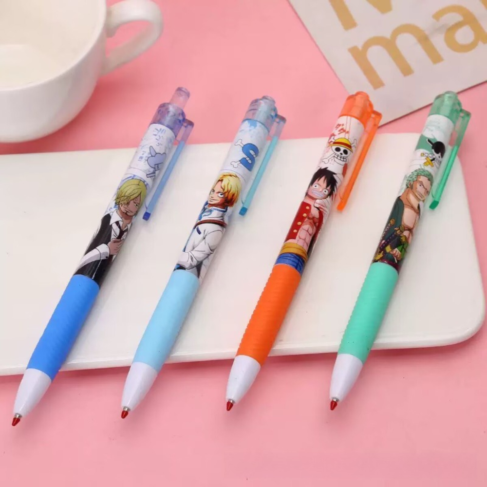 4/12/24Pcs  Anime One Piece Bl - đánh giá và giá Gel Ink Pen Set